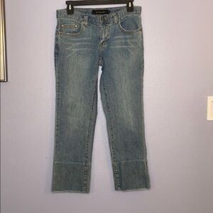 Calvin Klein jeans  Blue denim cut off jeans size 2